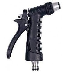 Pistolet MF Geka avec gicleur réglable raccord rapide laiton nickelé