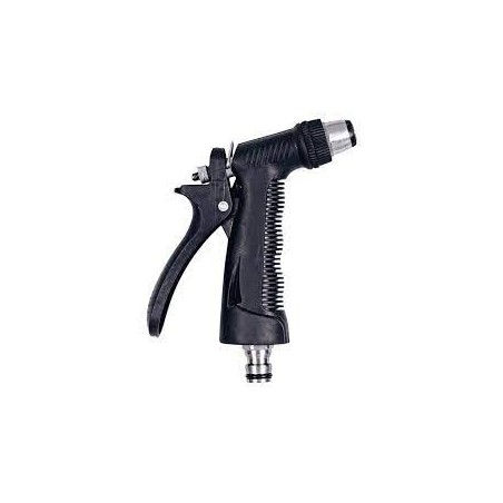 Pistolet MF Geka avec gicleur réglable raccord rapide laiton nickelé