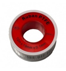 Ruban Ptfe 0,1 X 19 Mm X 12M