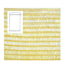 Filet Raschel jaune doré 50x80  intertissé avec tirette x100 (25kg)