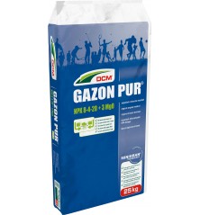 Engrais Gazon pur (mg) 8-4-20 + 3 MgO 25 kg