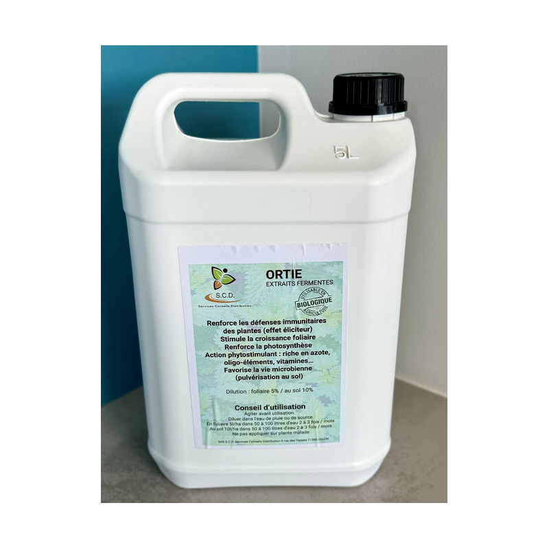 Extrait fermente Ortie, bidon 5.6 L