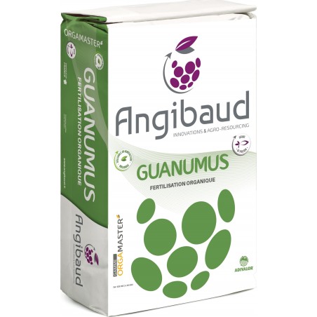 Engrais Bio Guanumus Evolution 3-2.5-3 +3MgO, Sac 25 kg