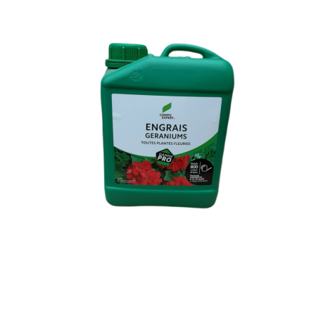 Engrais geraniums et plantes fleuries 2,5 l