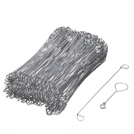 Lien Boucle Galvanisé diam.1.5mm - L 375mm