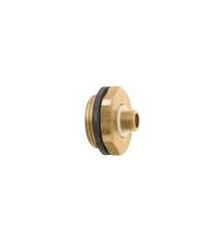 Mamelon laiton Geka MM 11x1 x 3/4'' avec joint pour pomme arrosage