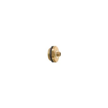 Mamelon laiton Geka MM 11x1 x 3/4'' avec joint pour pomme arrosage