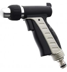 Pistolet MF Geka avec gicleur réglable raccord rapide laiton nickelé
