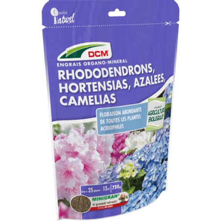 Engrais Rhodo-Hortensia-Azalées-Camélias - 0,750 Kg DCM