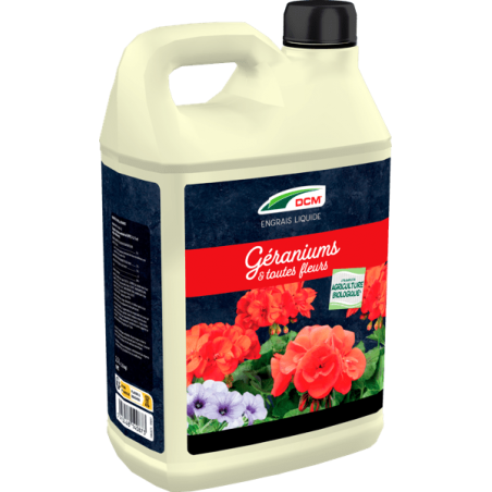 Engrais Liquide Geranium - 2,5 L Dcm