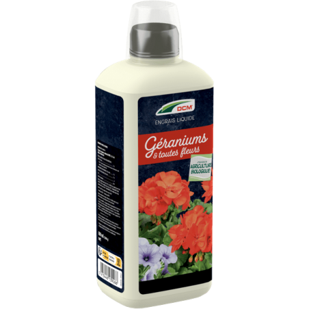 Engrais Liquide Geranium - 0,8 L Dcm
