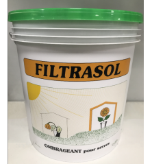 Peinture d'ombrage Filtrasol RENFORCE, seau de 25 kg