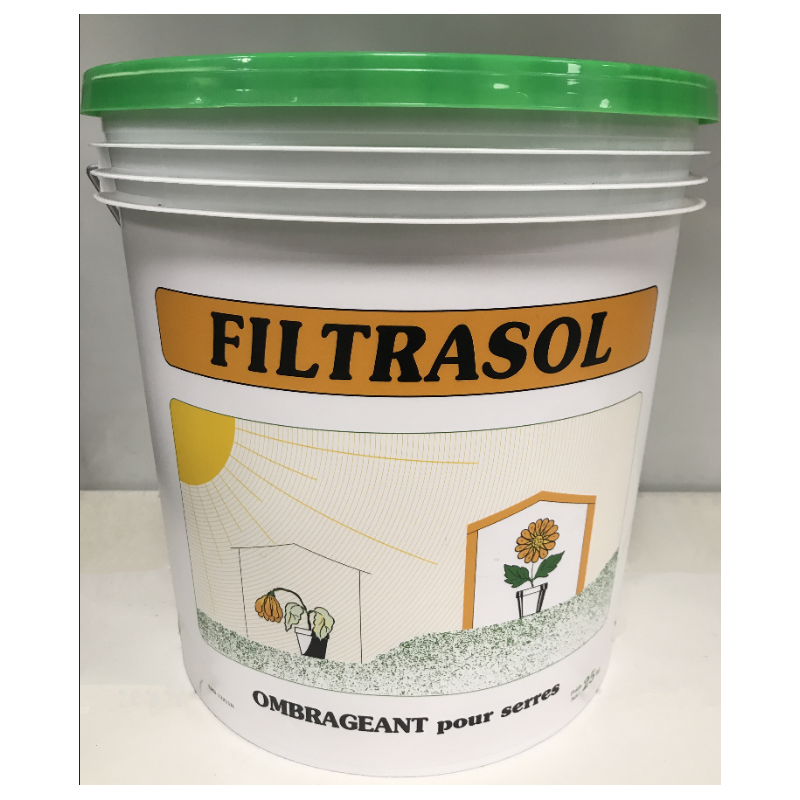 Peinture d'ombrage Filtrasol RENFORCE, seau de 25 kg Peinture d'ombrage Filtrasol RENFORCE, seau de 25 kg
