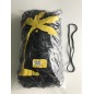 Elastique noir 250mm x 3mm, sachet 1kg