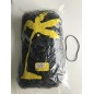 Elastique noir 150mm x 2mm, sachet 1kg