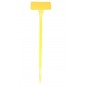 Etiquette À Planter H.35Cm Jaune Inclinée