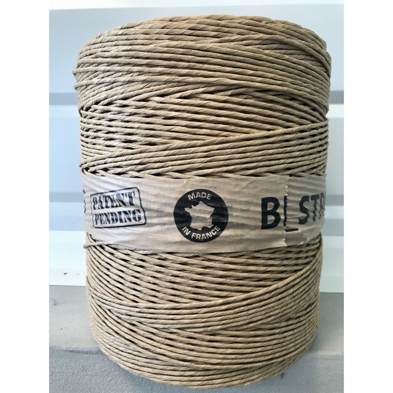 Ficelle tuteurage 100% cellulose biocompostable- Diam.2.3mm- Bobine 1000m