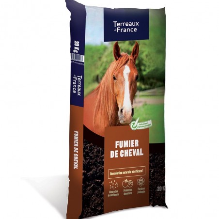 Fumier de cheval UAB, sac de 20 kg