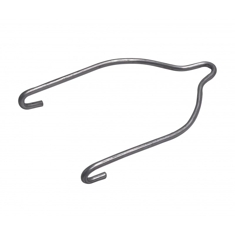 Attache galva P/FIL FER N 16 - Crochet ligature pour tube diam 32mm