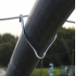 Attache galva P/FIL FER N 16 - Crochet ligature pour tube diam 60mm