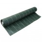 Toile tissée verte 130g/m² à plat 2,10x25m