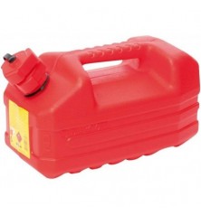 Jerrican Plastique Rouge 5 Litres Agree Hydrocarbure