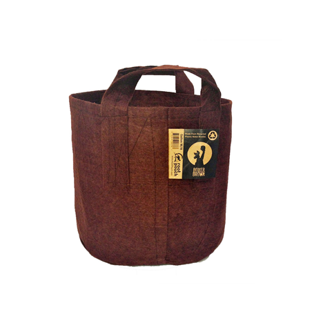 Sac En Toile Recyclé 8 L Ø21X21Cm Marron