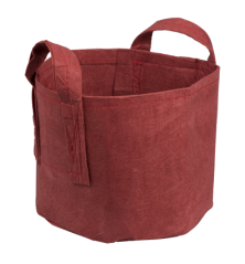 Sac En Toile Recyclé 8 L Ø21X21Cm Rouge