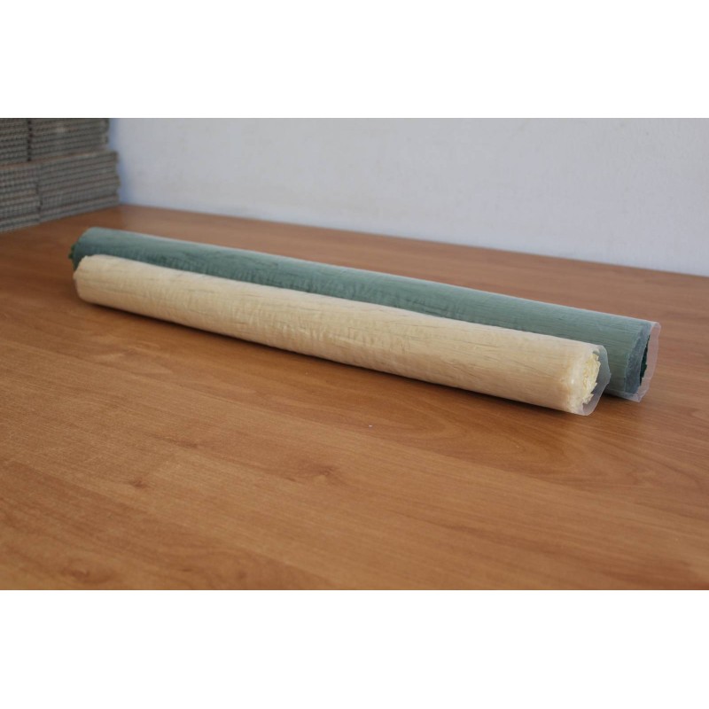 Raphia 60 cm., floche 250 g. blanc