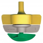 Spinet ud 200 l/h - buse jaune turbine verte Spinet ud 200 l/h - buse jaune turbine verte