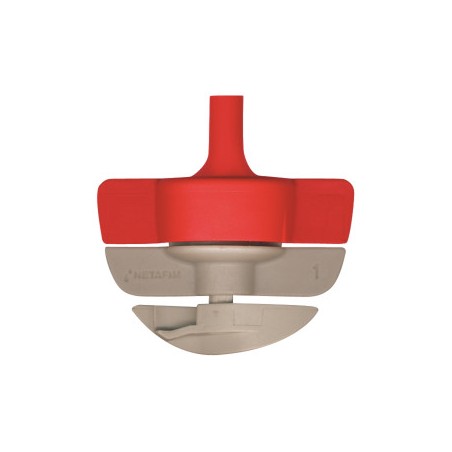 Spinet ud 120 l/h - buse rouge - turbine grise