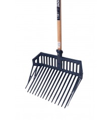 Fourche multiusage ABS manche bois 150cm