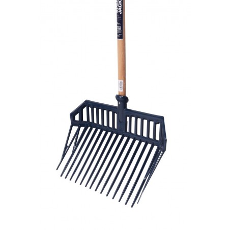 Fourche multiusage ABS manche bois 150cm