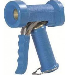 Pistolet de nettoyage professionnel femelle G1/2 laiton, gomme gainée bleu