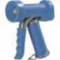 Pistolet de nettoyage professionnel femelle G1/2 laiton, gomme gainée bleu