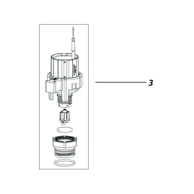 Solenoide 24 vac pr ev pga (EVSOL24PGA)